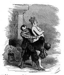 Imagem do conto "A roupa nova do Imperador"